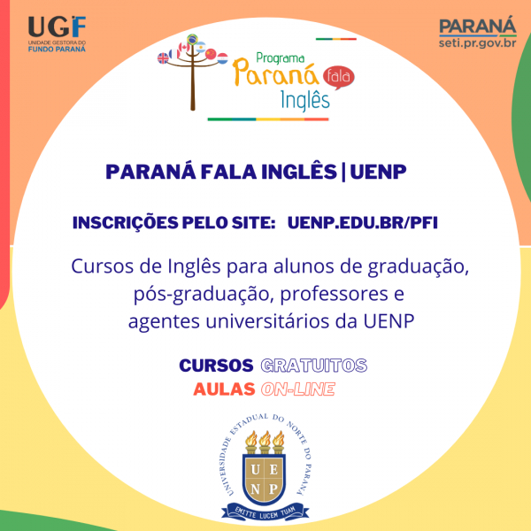 Paraná Fala Inglês abre inscrições para cursos do primeiro semestre