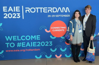 Participação da UENP no EAIE 2023, em Rotterdam